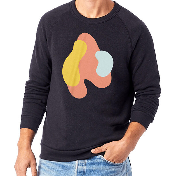 Unisex Crewneck Sweatshirt customization example