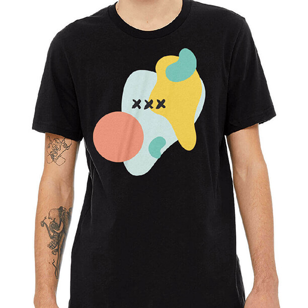 Unisex Classic T-Shirt customization example